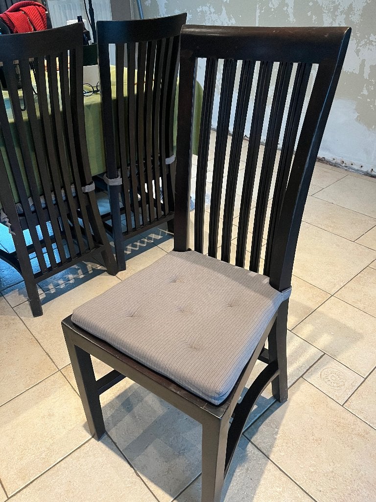 Stoelen, Huis en Inrichting, Ophalen, Gebruikt, Zwart, Vijf, Zes of meer stoelen