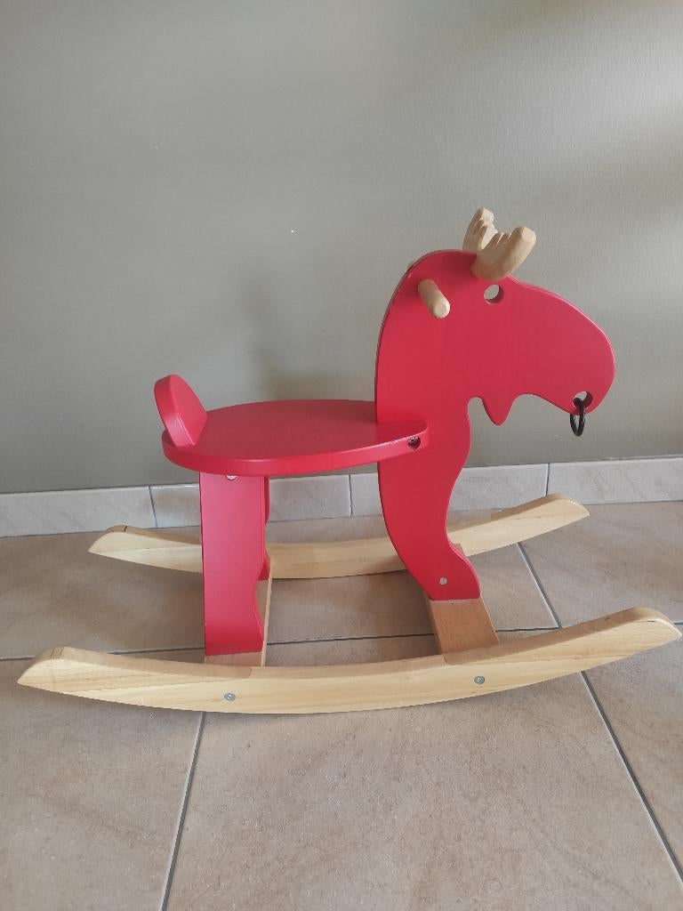 Rood hobbelpaard Ikea Ekorre, Enlèvement, Comme neuf