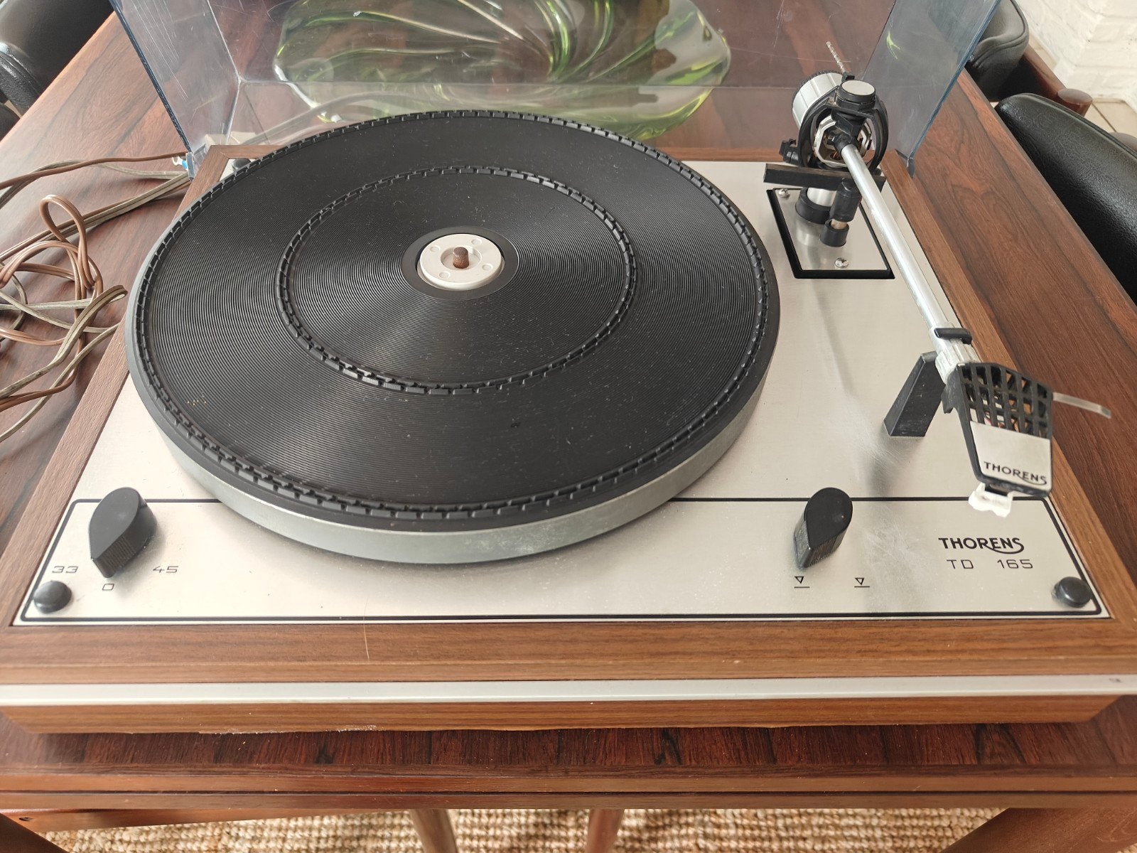 Thorens TD 165, Audio, Tv en Foto, Platenspelers, Ophalen, Thorens
