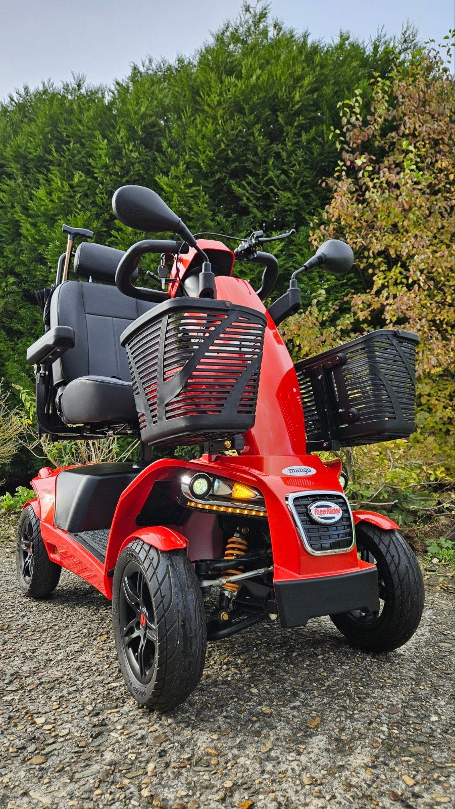 Mango FR1 scootmobiel, 203km, in volledige nieuwstaat!, Enlèvement, Pliant, Neuf, Fauteuil roulant électrique