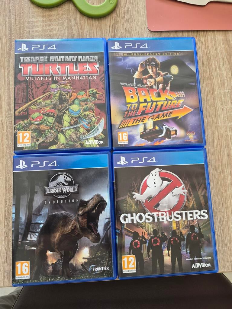 Jeux Playstation 4, Enlèvement