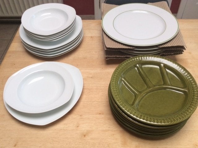 Te koop borden, Maison & Meubles, Cuisine | Vaisselle, Neuf, Assiettes(s), Autres styles, Porcelaine, Enlèvement ou Envoi
