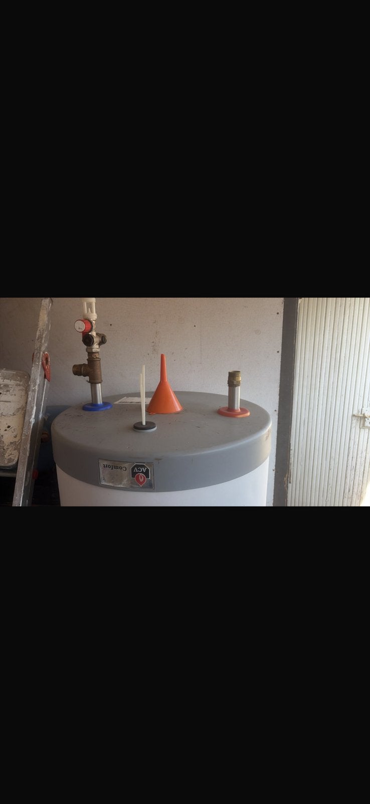 ACV warmwaterboiler, Ophalen, Gebruikt