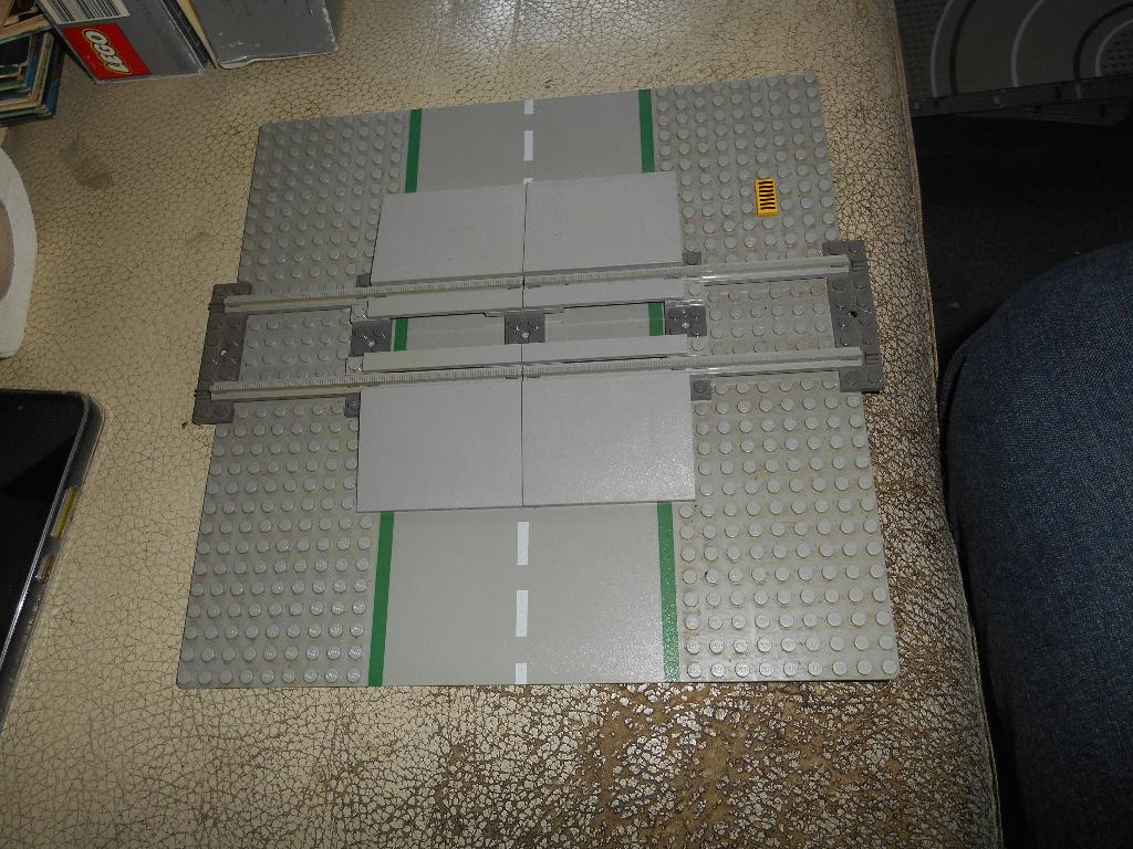 LEGO passage à niveau plaque 25*25cm, Ophalen of Verzenden