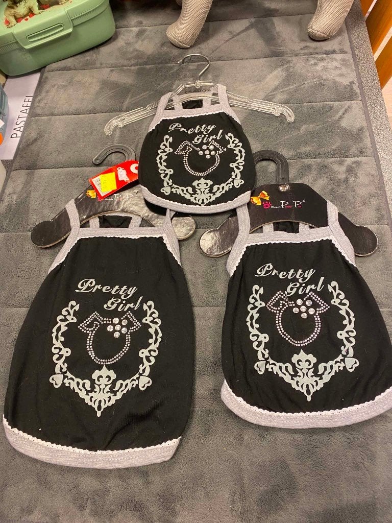 Jurkje pretty girl aan outletprijsje, Enlèvement ou Envoi, Neuf, Robe pour chien, XS