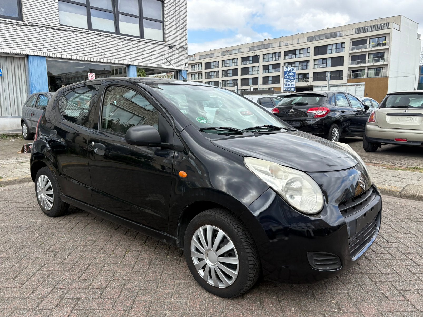 Suzuki Alto 101.000 km. 1.0 Benzine euro 5, Auto's, Euro 5, Zwart, Bedrijf, Stadsauto
