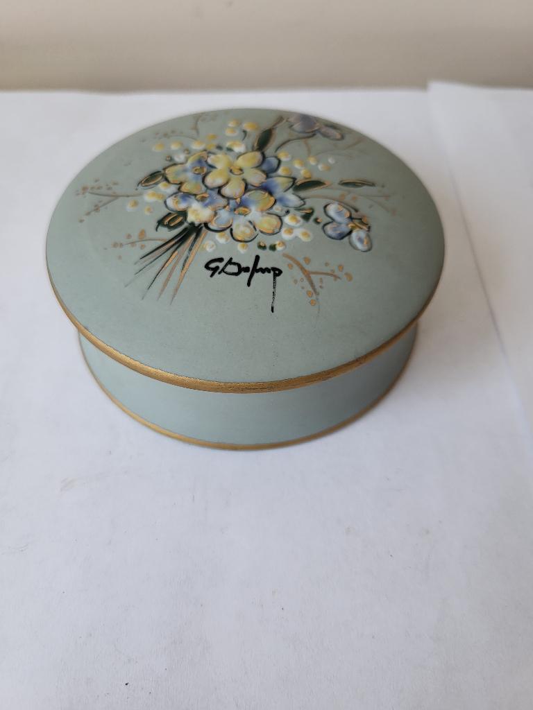 Bonbonnière - Porcelaine - Limoges -  Tharaud & G. Dupuy, Enlèvement ou Envoi