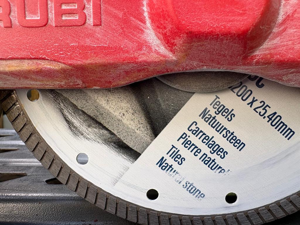 Rubi DU 200 EVO 650 Tegelzaagmachine - 65cm - 1,1PK, Doe-het-zelf en Bouw, Gereedschap | Zaagmachines, Ophalen, Gebruikt, Overige typen
