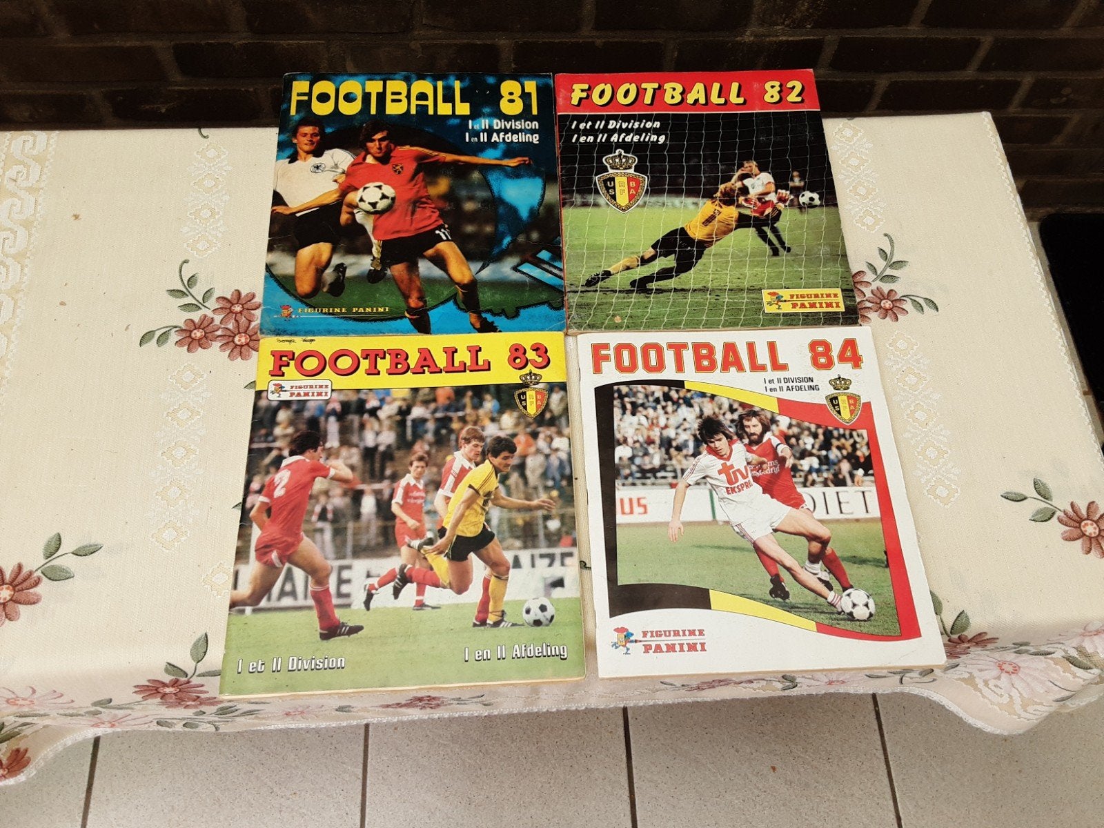 Ballon de football Panini complet 81/82/83/84/, Enlèvement ou Envoi