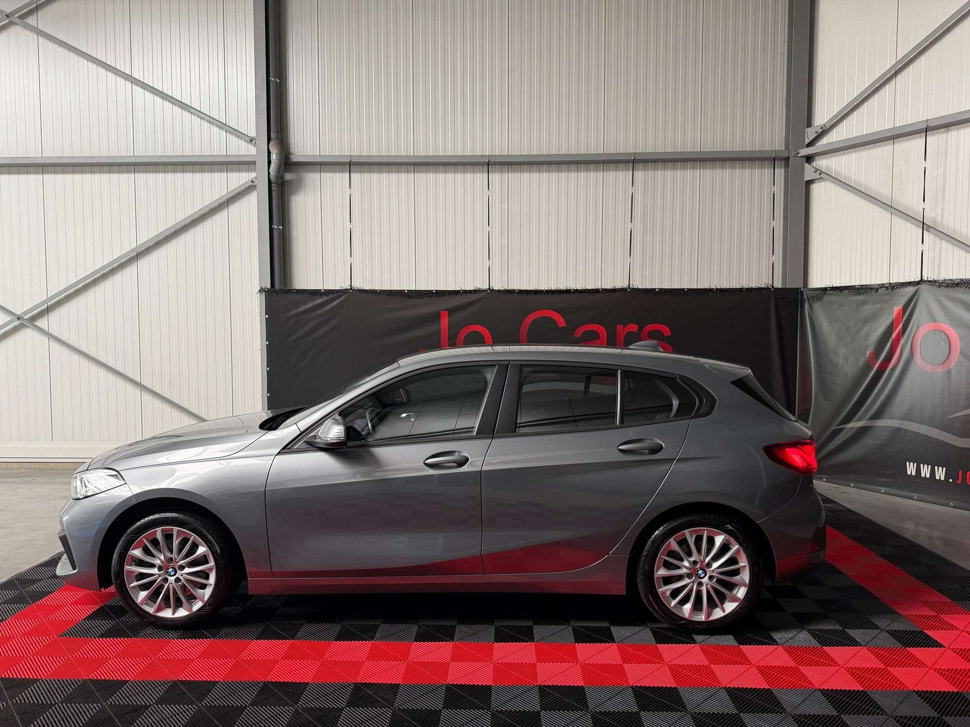 BMW 116 iA/Pdc/Cc/Zv/Virtual/Led/Carplay/Alu 16"inc/, Argent ou Gris, Achat, Euro 6, Entreprise