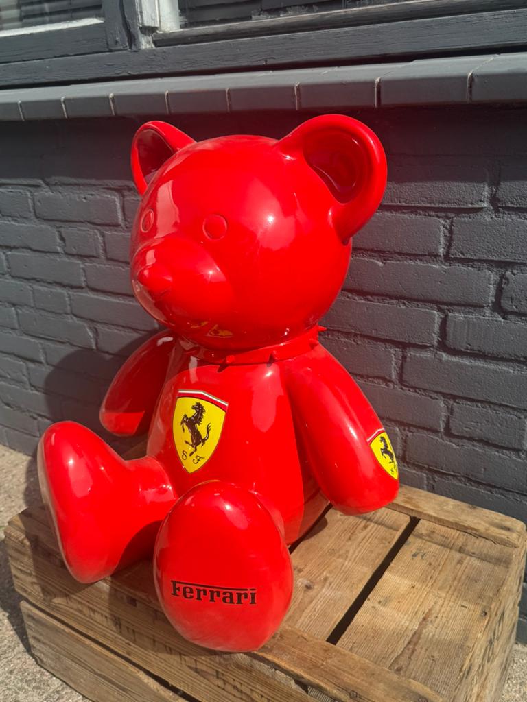 Grote Ferrari reclame beer beeld, Verzamelen, Ophalen, Zo goed als nieuw, Reclamebord
