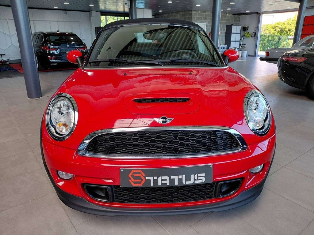 MINI Cooper S Roadster Mini Roadster 1.6 Cooper S (bj 2014), Voorwielaandrijving, Stof, 4 cilinders, Cabriolet