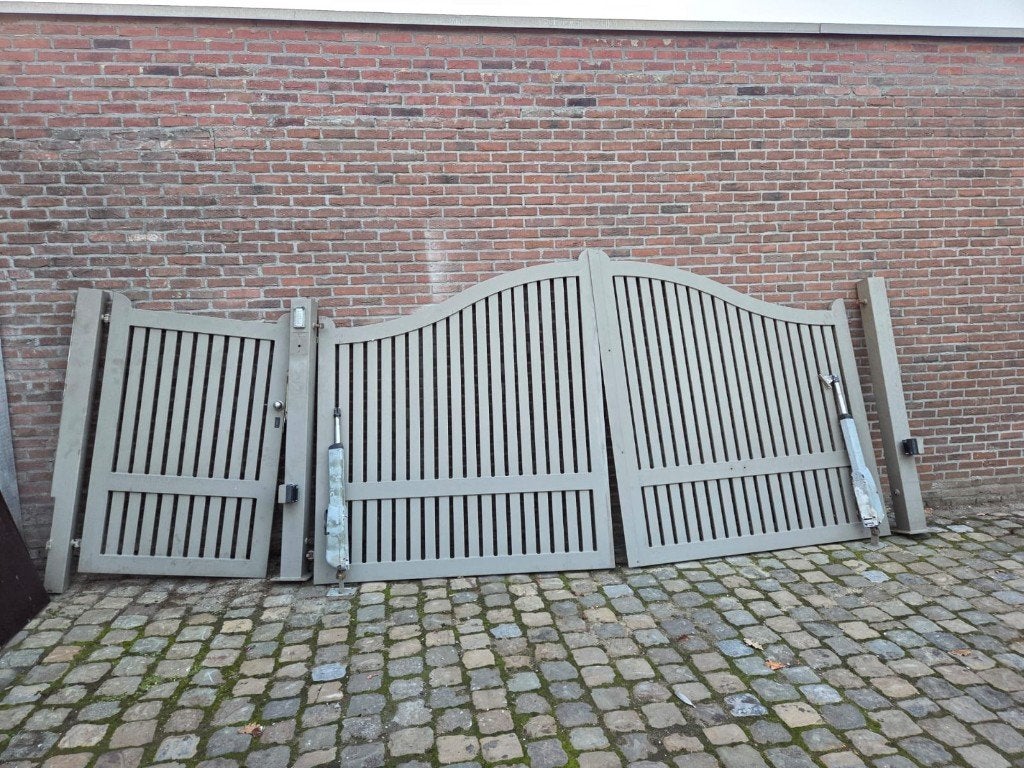 ijzeren poort, Jardin & Terrasse, 200 cm ou plus, Portail battant, 150 à 200 cm, Enlèvement
