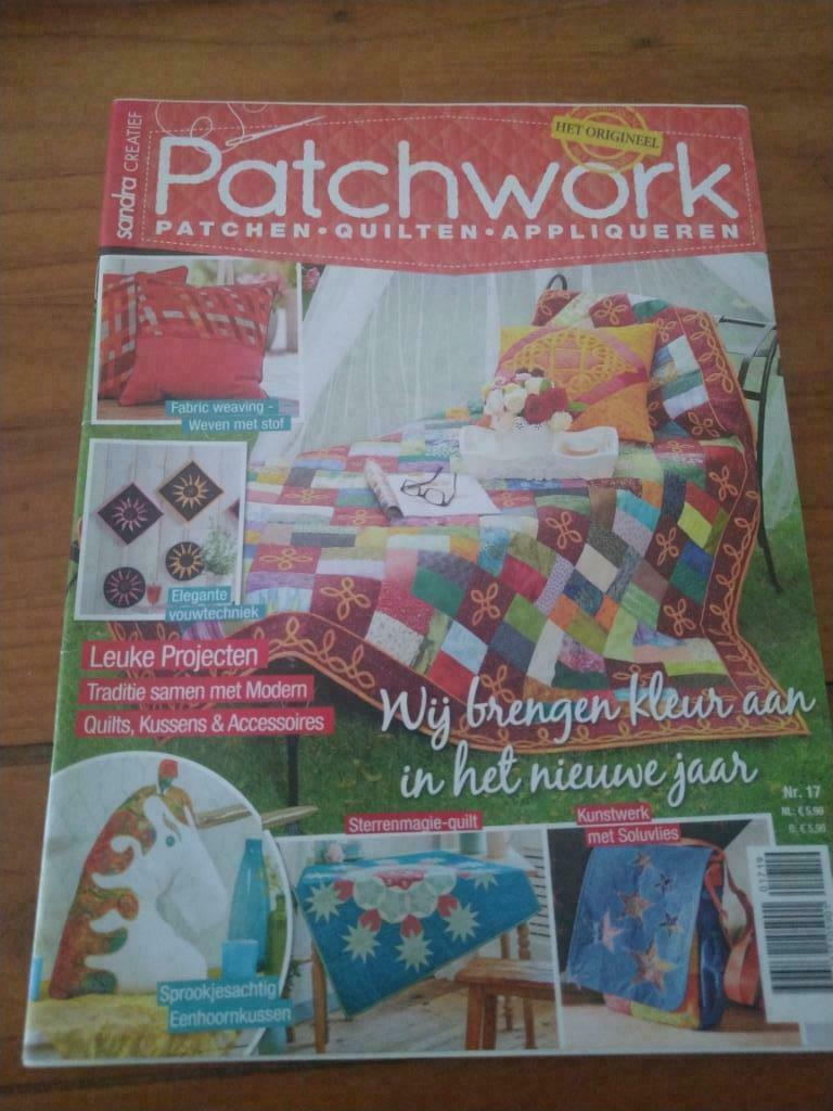 Tijdschrift: patchwork van Sandra creatief nr 17, Ophalen of Verzenden, Nieuw, Overige typen