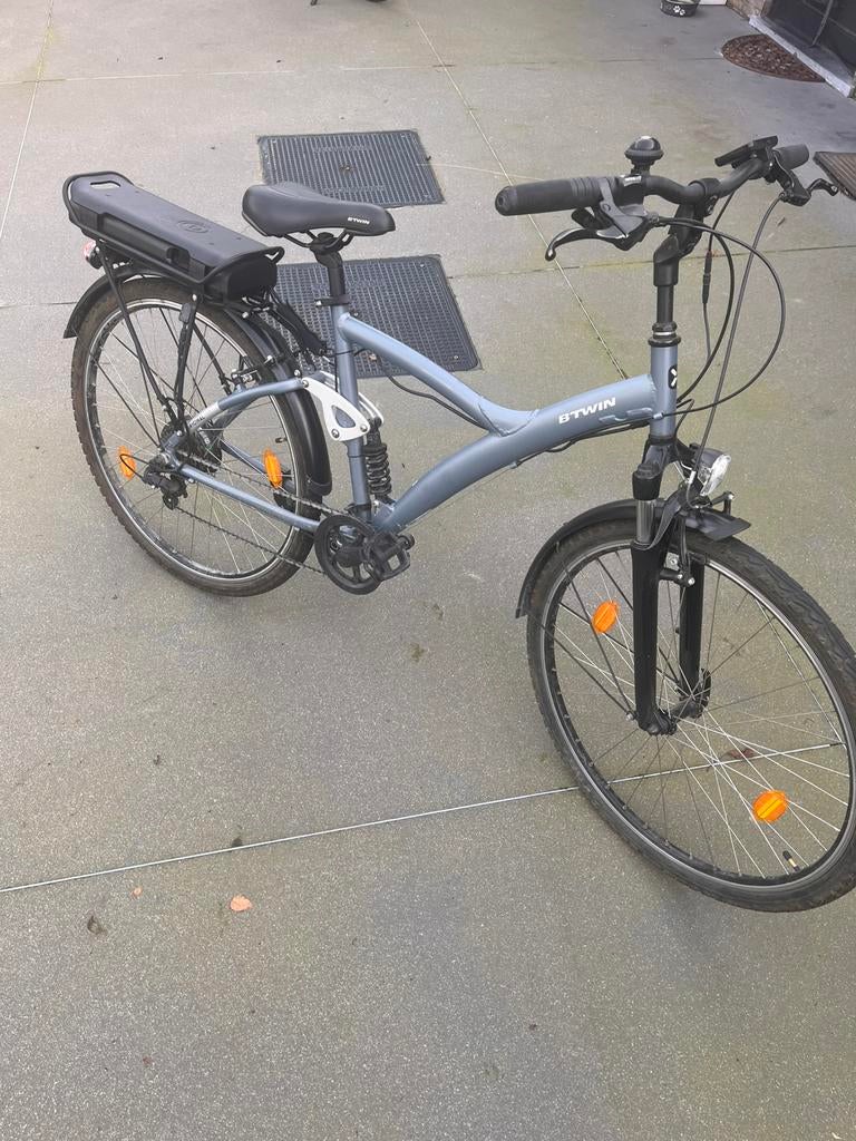 Fiets b-twin elektrisch elops 920e, Ophalen, Zo goed als nieuw