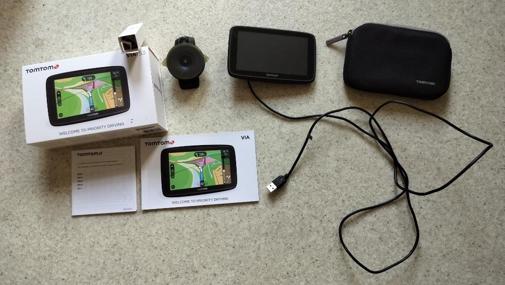 TomTom Via53 GPS, Ophalen of Verzenden, Gebruikt