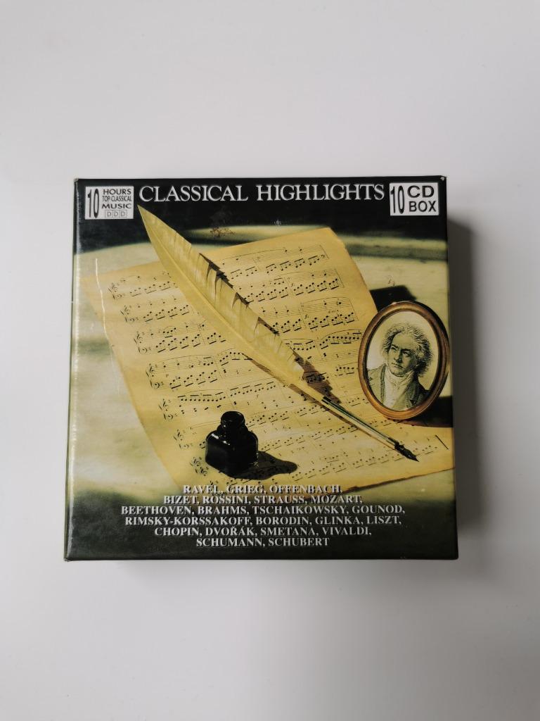 CD box Classical Highlights, Ophalen of Verzenden, Classicisme, Gebruikt, Kamermuziek