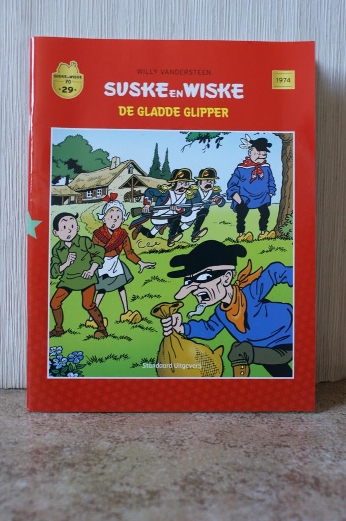 Suske en Wiske De gladde glipper strip, Boeken, Stripverhalen, Willy Vandersteen, Eén stripboek, Ophalen of Verzenden, Zo goed als nieuw
