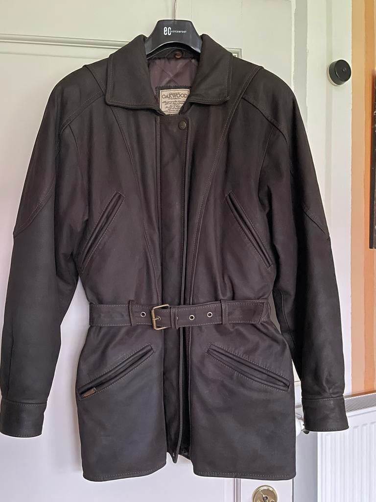 Oakwood lederen damesvest small, Kleding | Dames, Jassen | Winter, Zo goed als nieuw, Ophalen of Verzenden