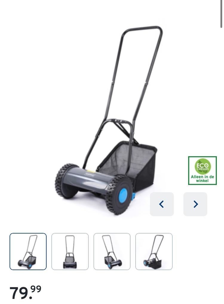 Handmatige grasmaaier, Tondeuses à gazon manuelles, Enlèvement, Gamma, Sac de ramassage