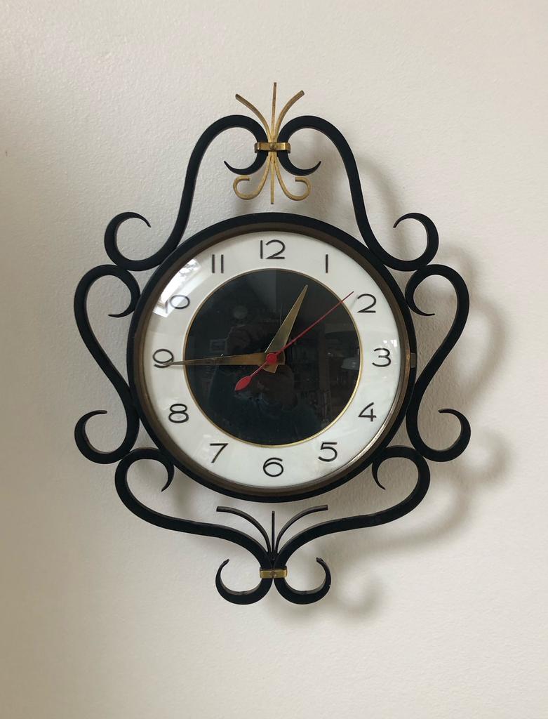 Horloge vintage Vedette, Enlèvement ou Envoi, Utilisé, Horloge murale