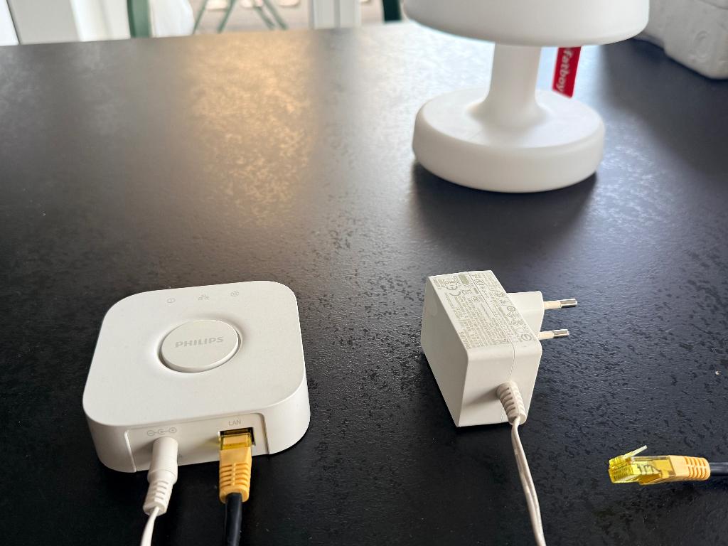 Philips Hue Bridge V2.1 (hub voor domotica) - HomeKit OK, Huis en Inrichting, Ophalen, Zo goed als nieuw, Overige typen