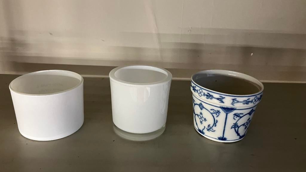 Bloempotten 5 stuks, Tuin en Terras, Bloempotten, Verzenden, Zo goed als nieuw