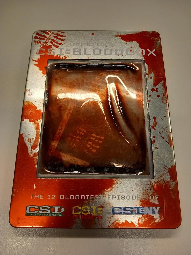 CSI-Bloodbox Limited Edition (3discs) TV-SERIE, Enlèvement ou Envoi, Comme neuf