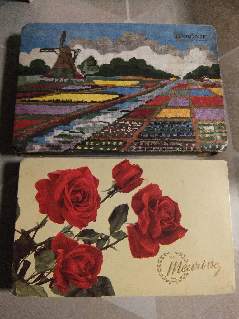 kartonnen doosje ,meurisse, Antiek en Kunst, Ophalen of Verzenden