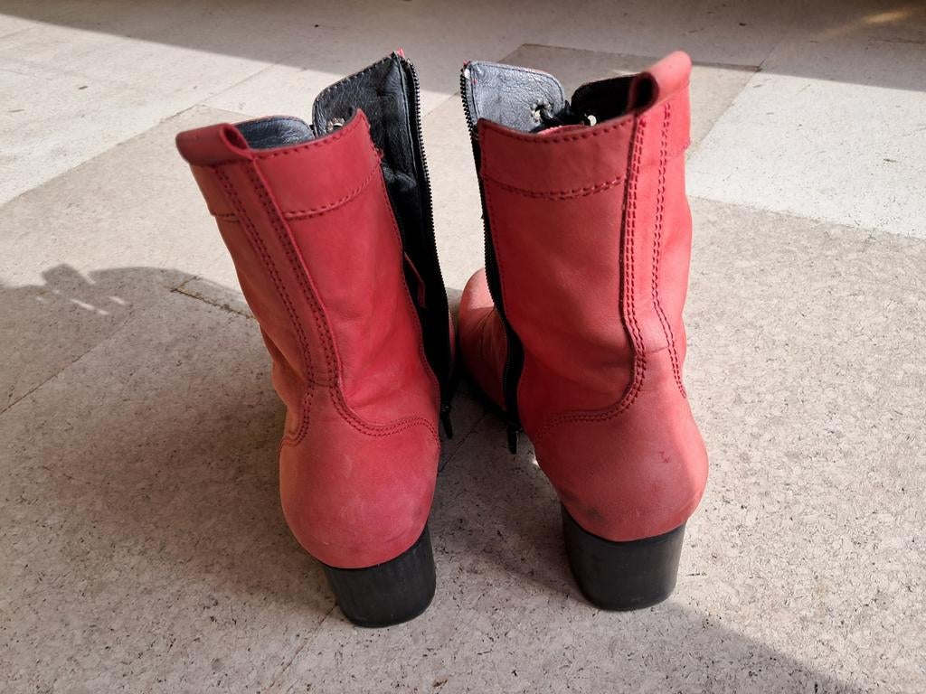 Rode laarsjes, Kleding | Dames, Schoenen, Ophalen