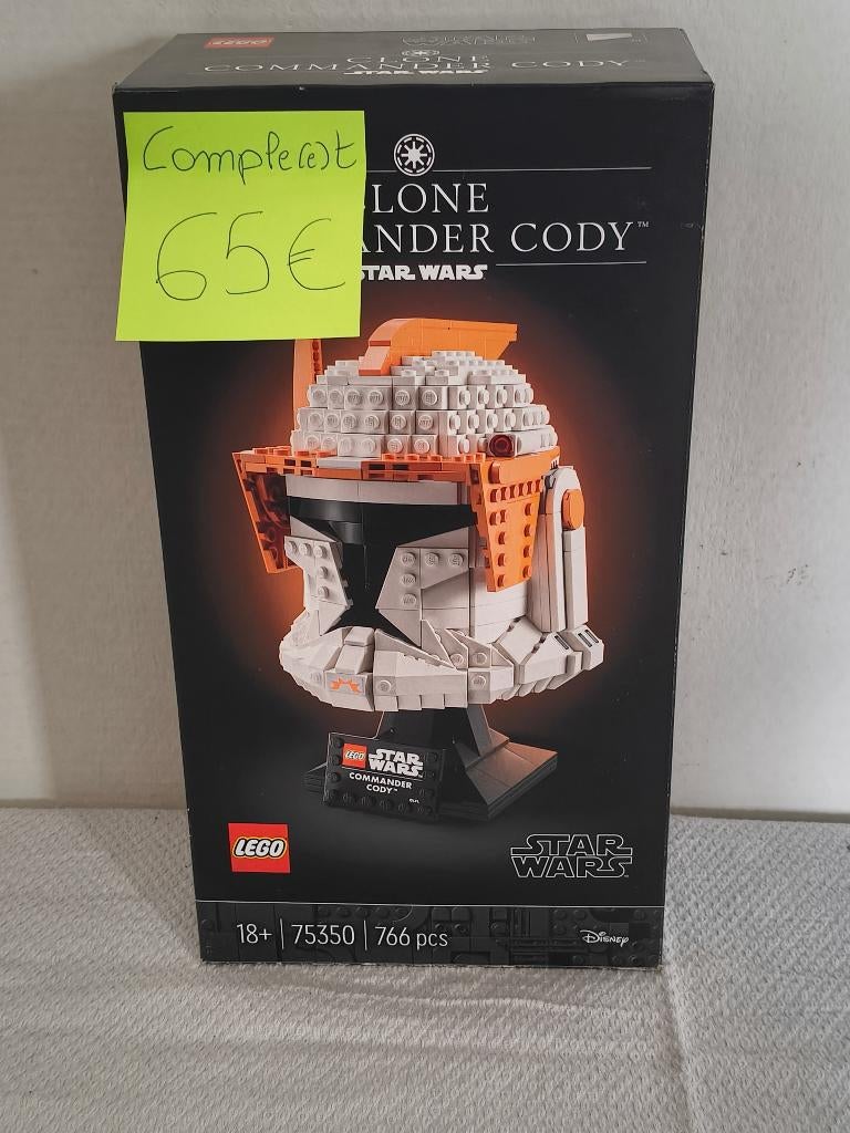 Lego Star Wars 75350 Clone Commander Cody's helm, Ophalen of Verzenden, Gebruikt, Lego