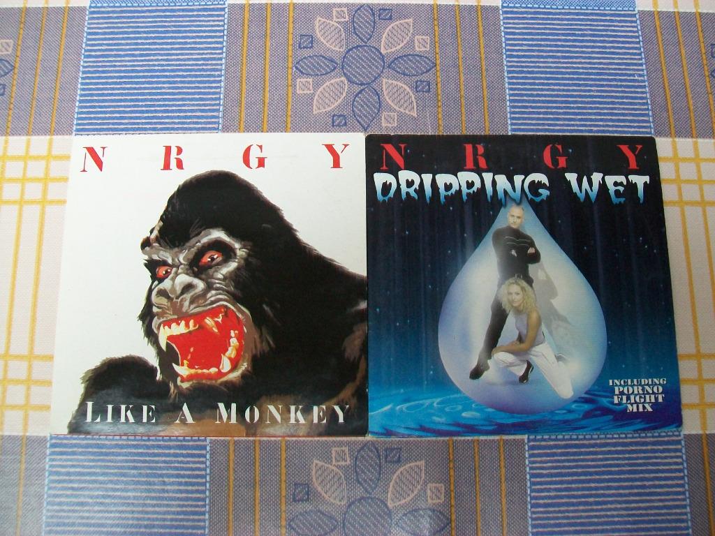 NRGY - Like A Monkey - Dripping Wet - Retro - House, Enlèvement ou Envoi, Utilisé