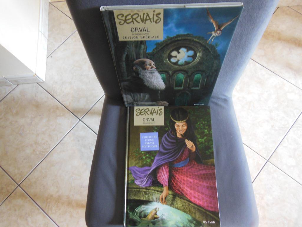 Lot BD Servais Orval 1 EO Comme neuf, Ophalen of Verzenden, Zo goed als nieuw