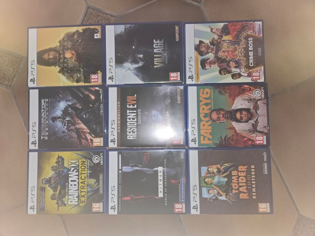 Jeux ps5, Enlèvement, Comme neuf