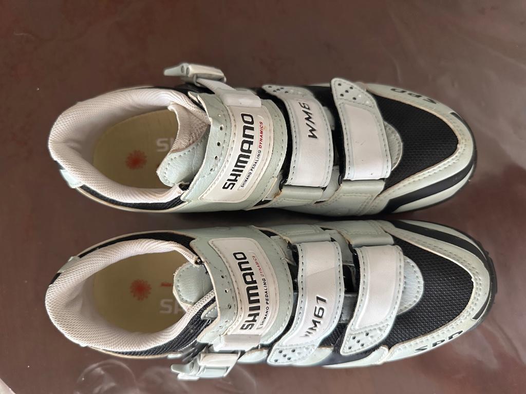 Vrouwenfietsschoen Shimano., , icl. fietsplaatje, maat 40, Ophalen of Verzenden, Zo goed als nieuw, Schoenen