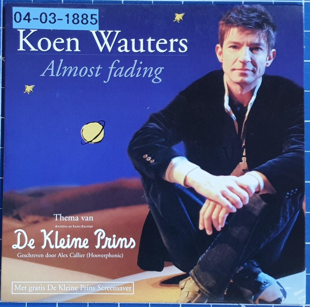 cd single Koen Wauters - Almost Fading, Cd's en Dvd's, Cd's | Nederlandstalig, Ophalen of Verzenden, Gebruikt, Soundtrack of Musical