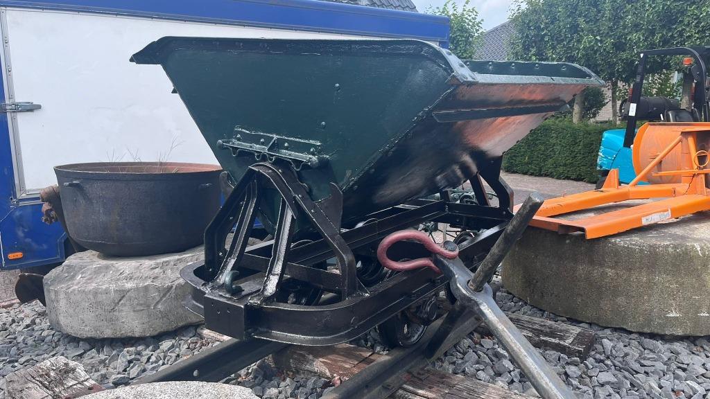 Authentieke Mijnwagen, Industrieel en Decoratief, Ophalen