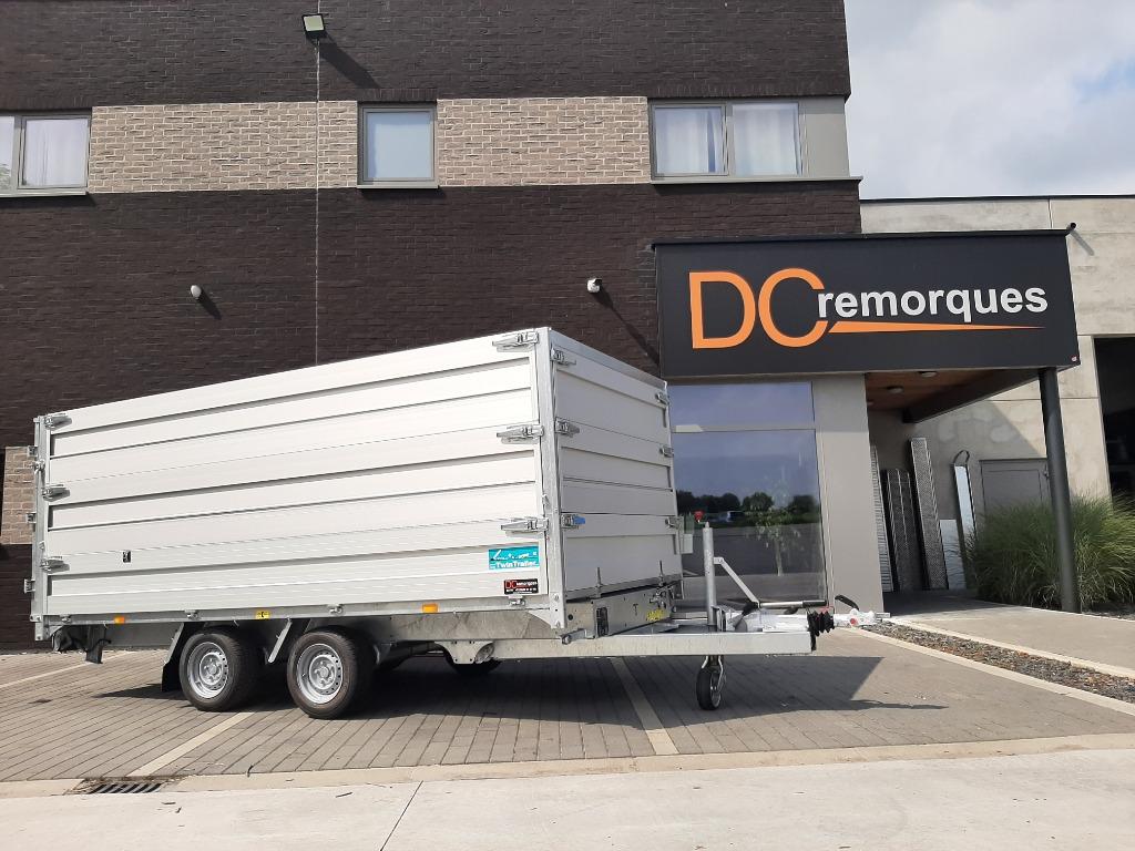 Remorque Twintrailer DE STOCK !, Autos : Divers, Remorques, Enlèvement