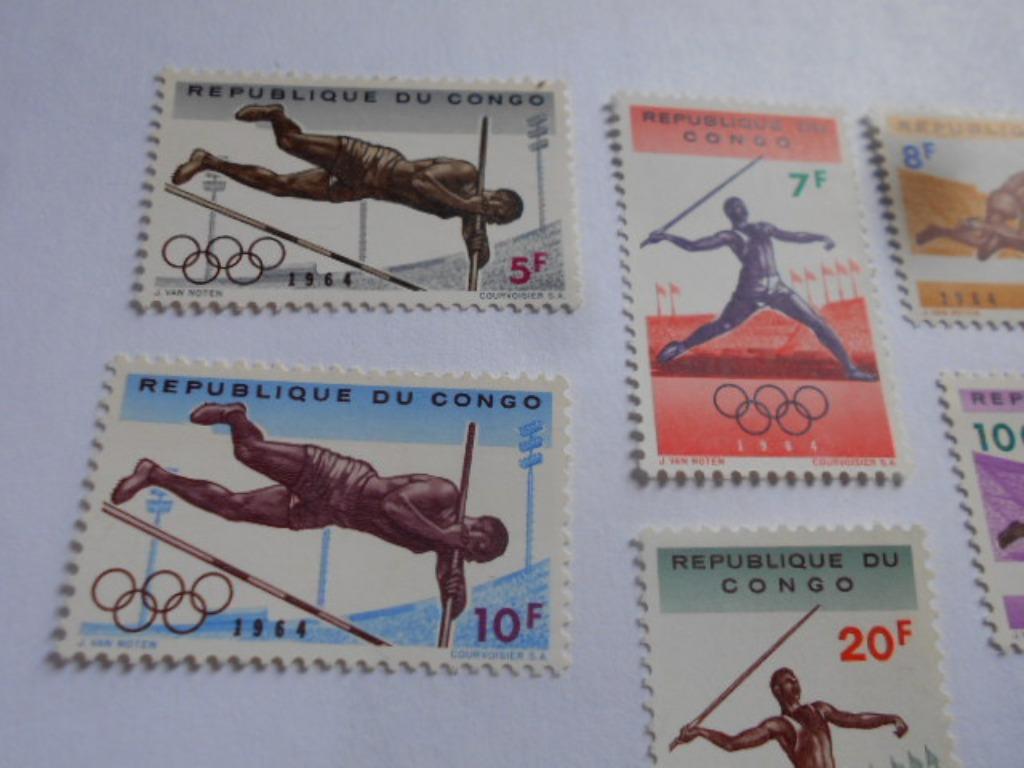 collection de timbres du Congo belge à partir de 1928, Enlèvement ou Envoi