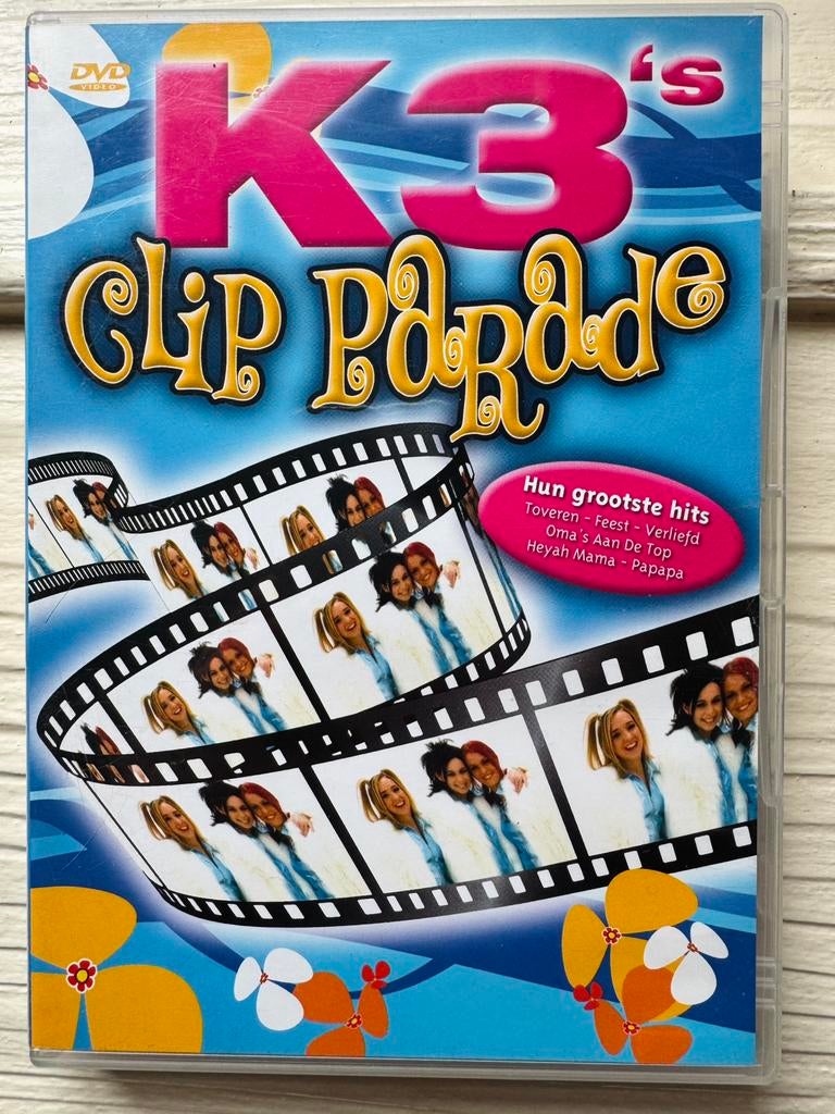 K3 DVD: K3’s clip parade, Cd's en Dvd's, Ophalen of Verzenden, Zo goed als nieuw