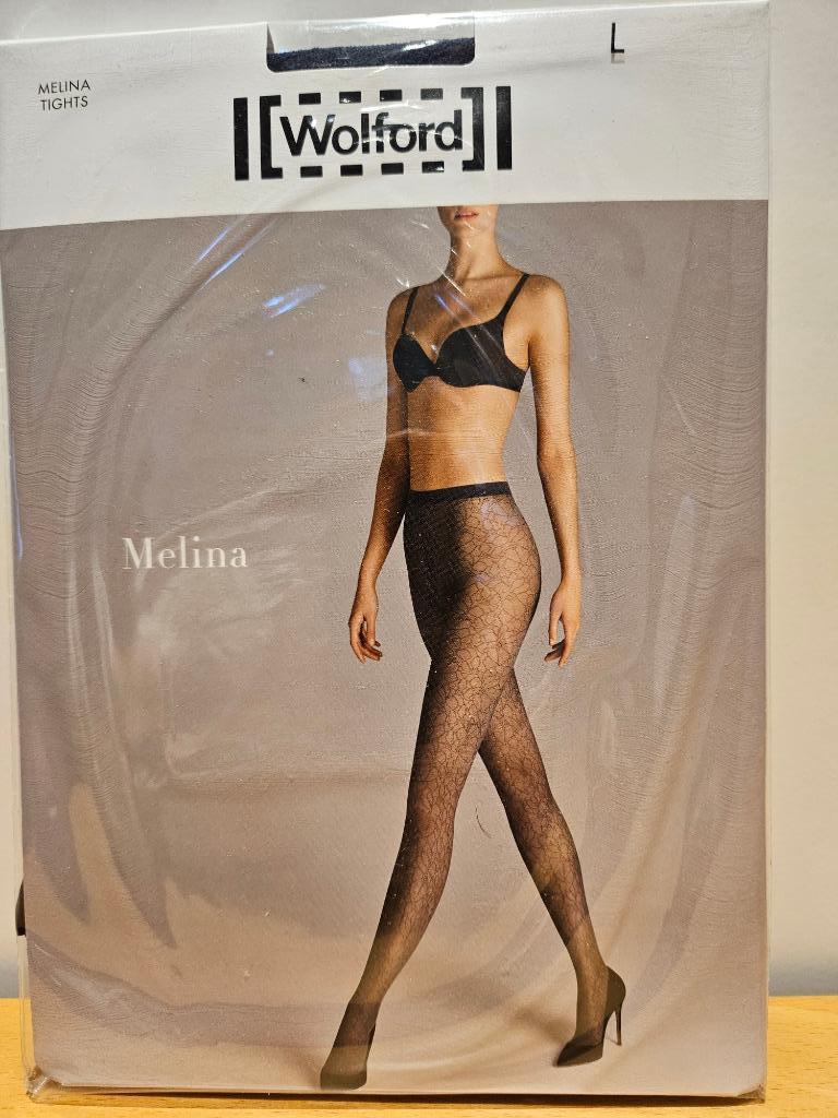 Wolford Melina panty -donkerblauw - L, Kleding | Dames, Blauw, Nieuw, Ophalen of Verzenden, Maat 44/46 (L)