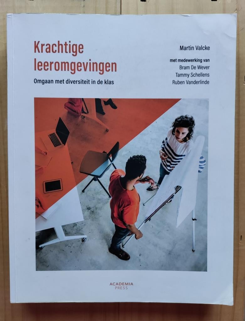 Martin Valcke - Krachtige leeromgevingen, Boeken, Ophalen of Verzenden, Gelezen, Martin Valcke