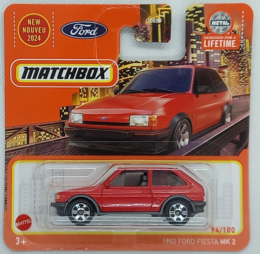 Matchbox 1983 Ford Fiesta MK2 (rood), Enlèvement ou Envoi, Neuf, Voiture