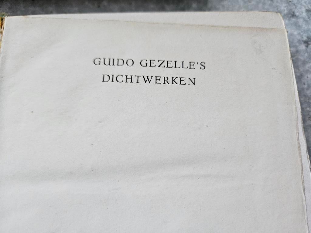 Verzamelde werken Guido Gezelle, Antiek en Kunst, Ophalen of Verzenden