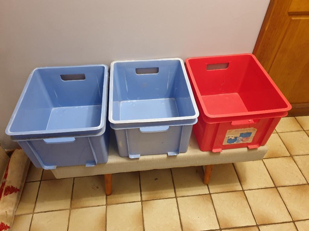 3 bacs de rangement sunware, Enlèvement