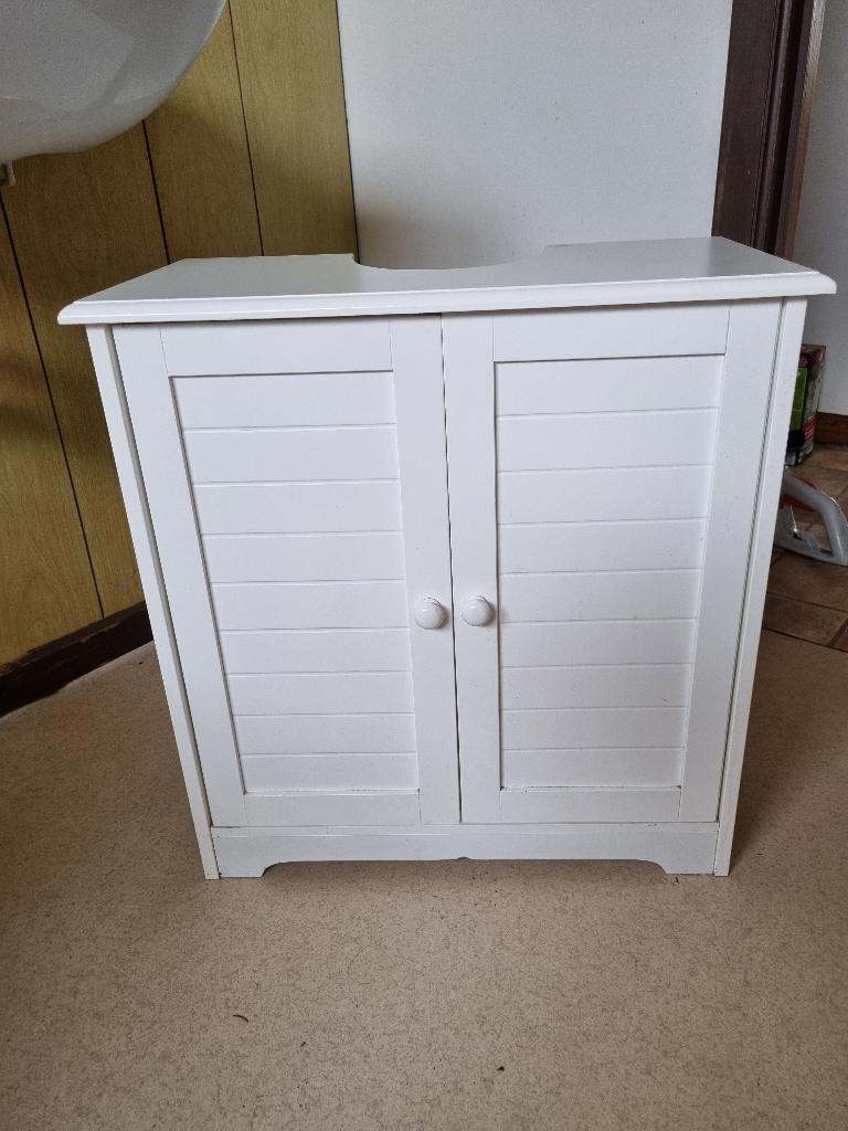 Armoire dessous évier salle de bains, Enlèvement, Utilisé, Meuble lavabo