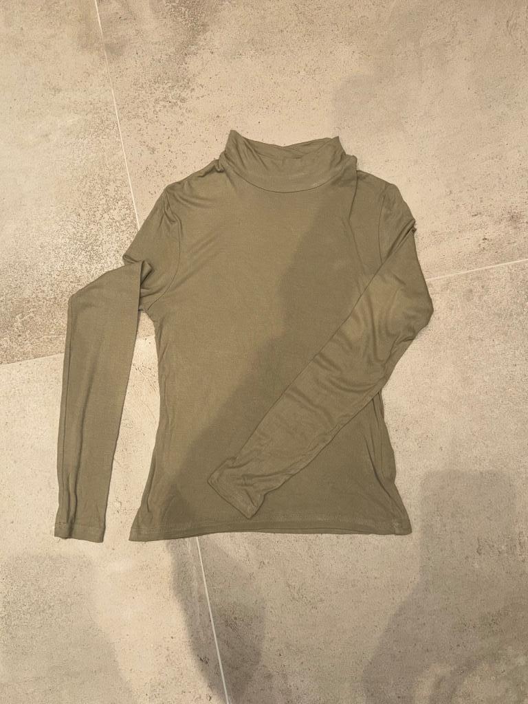 Col roulé Shein kaki, Vêtements | Femmes, Pulls & Gilets, Neuf, Enlèvement ou Envoi, Taille 36 (S), Vert