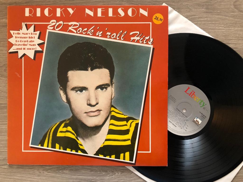 RICKY NELSON - 20 Rock 'n roll hits (LP), Enlèvement ou Envoi, 12 pouces