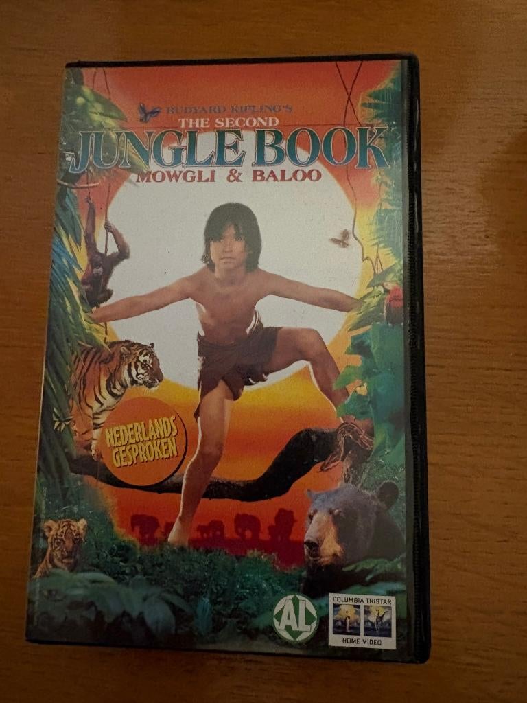 Kinder‑VHS in goede staat – Tweety, Jungle Book & Scooby‑Doo, Alle leeftijden, Ophalen, Gebruikt, Tekenfilm
