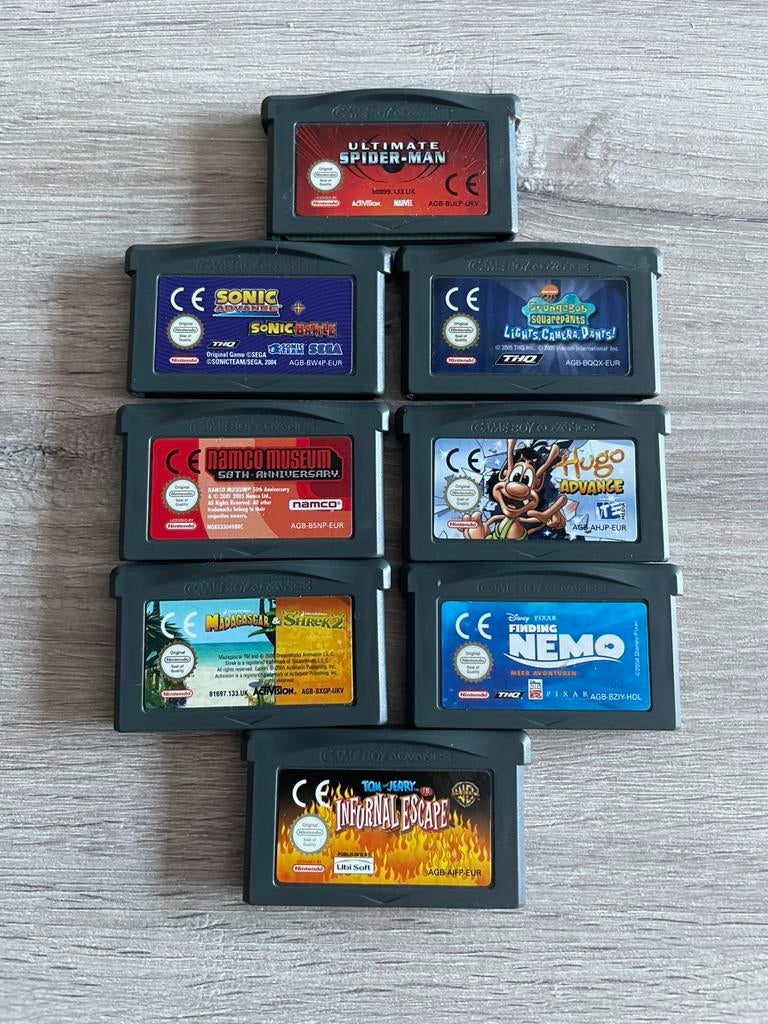 Game Boy Advance games, Enlèvement ou Envoi, Comme neuf